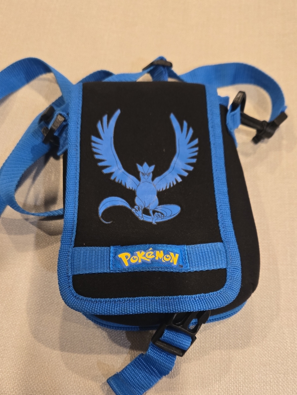 Pokémon Blue Articuno Crossbody Pouch For Nintendo DS